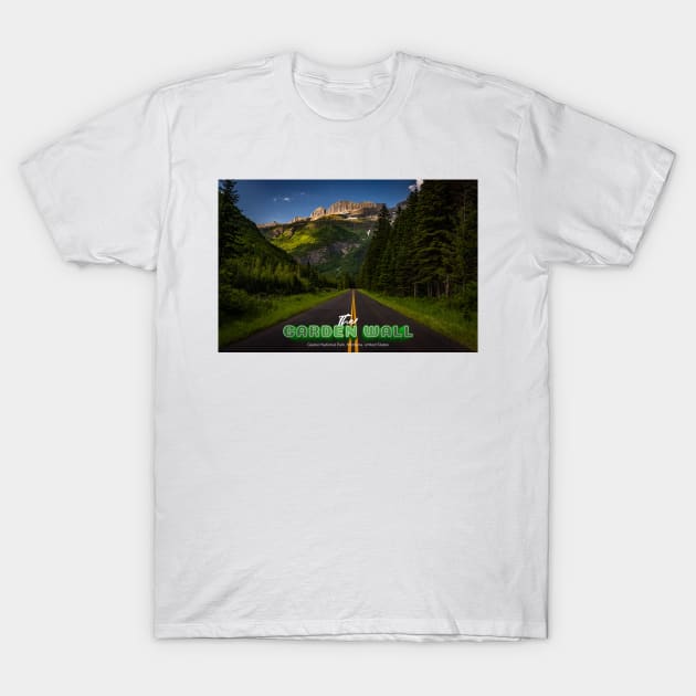 The Garden Wall Glacier National Park T-Shirt by Gestalt Imagery